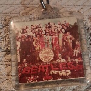 The Beatles Red and White Key Holder